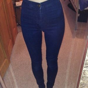 navy easy jeans dupe