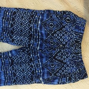 Loose Tribal print Joggers