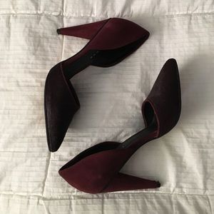Trouvè Oxblood pumps