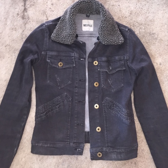 Brandy Melville dark denim jacket