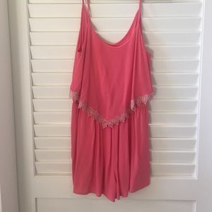 Coral Romper