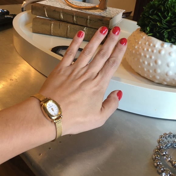 Liz Claiborne Vintage Gold Watch