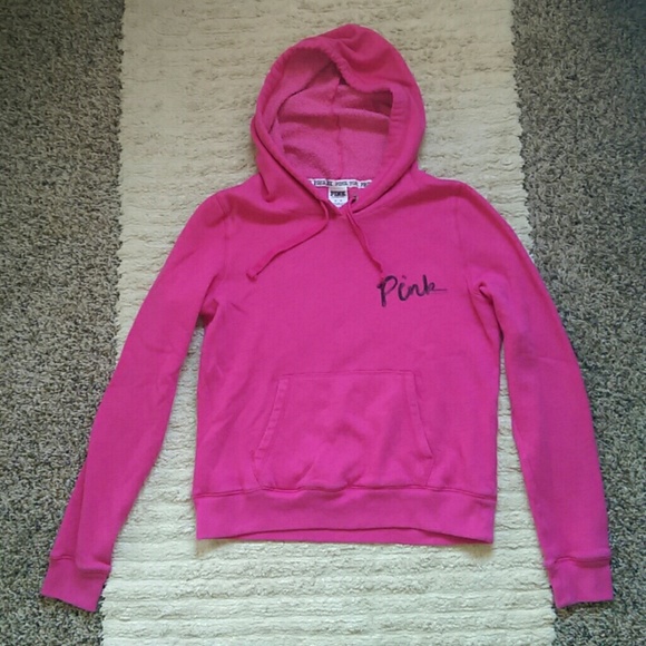 Victoria's Secret Pink Hoodie Sweatshirt Medium