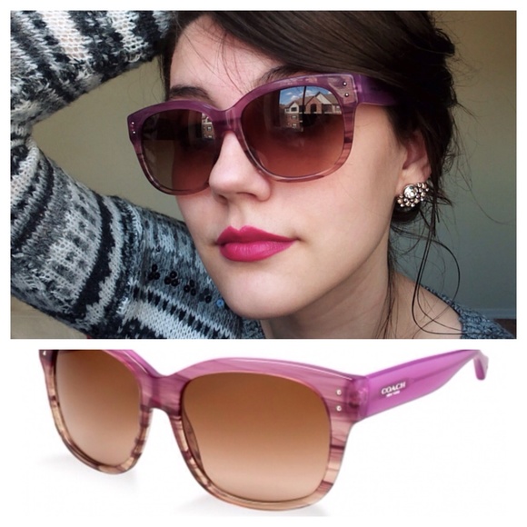 Coach Accessories - COACH NWOT Sunglasses Berry Horn