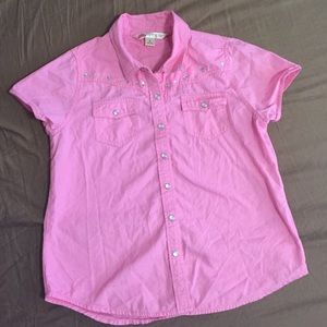 Girls Cumberland Outfitters shirt - size L
