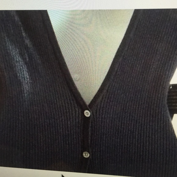 Ralph Lauren navy blue button down s sweater NWT - Picture 2 of 3