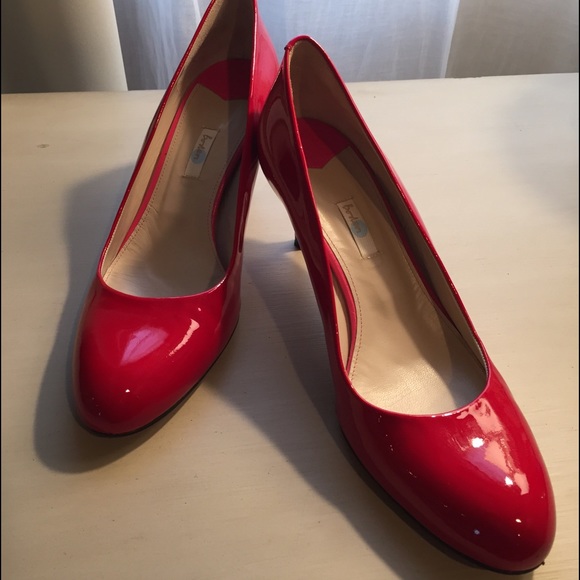 ❤👠 Boden Chic Mid Heel in Ruby 👠❤️