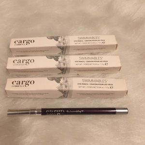 SET OF 3 NEW CARGO SWIMMABLES EYE LINER PENCIL