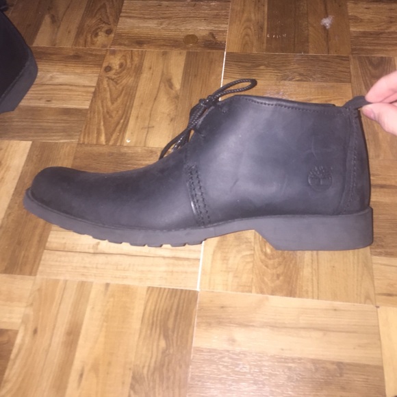Price is negotiable selling black timberlands
