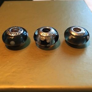Pandora glass charms