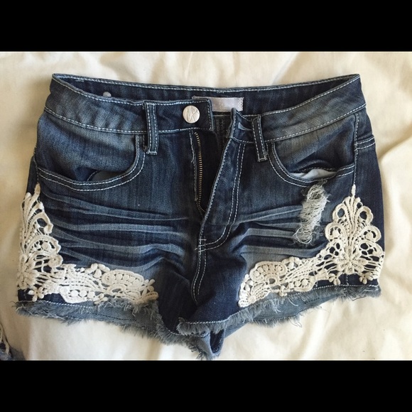 High waisted shorts