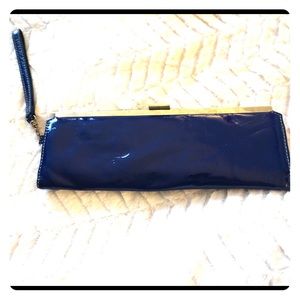 Candies Royal Blue Wristlet Clutch