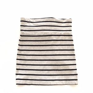 Striped Pencil Skirt