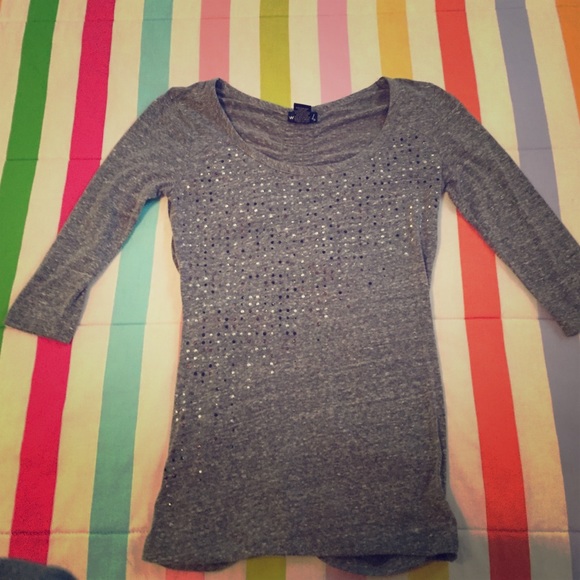 Wet Seal quarter sleeve shirt