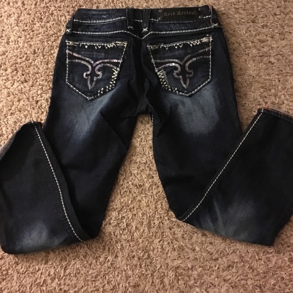 Rock revival capris size 25