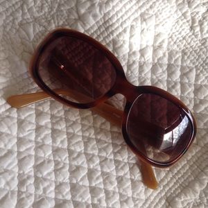 Clearance--Fossil Zelda sunglasses tan/brown