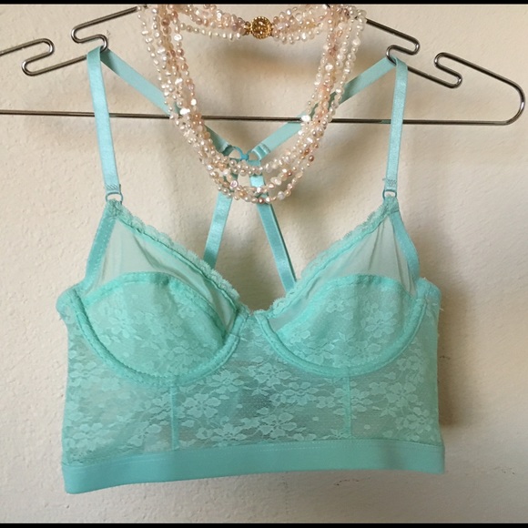 SOLD Mint and meaningful Bralette - Picture 4 of 4