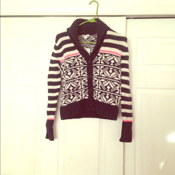 Fair isle gap sweater new with tags