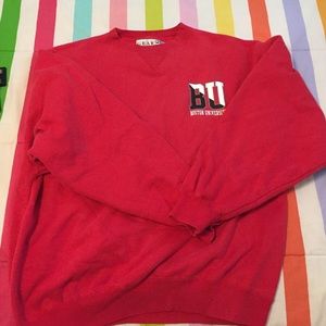Boston University sweatshirt
