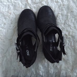 Black booties