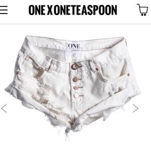 One Teaspoon: Bandits Cut off short - Frost