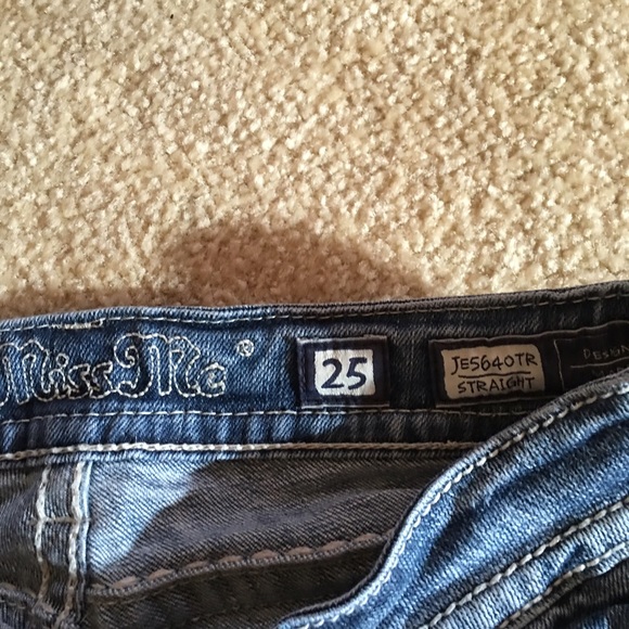 Miss me straight leg size 25 worn 2 times - Picture 2 of 3