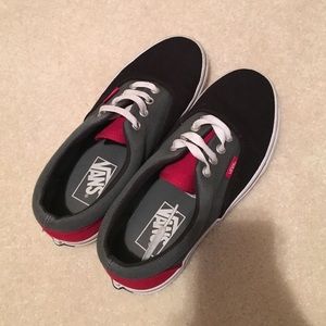 Red/Black/Gray Vans