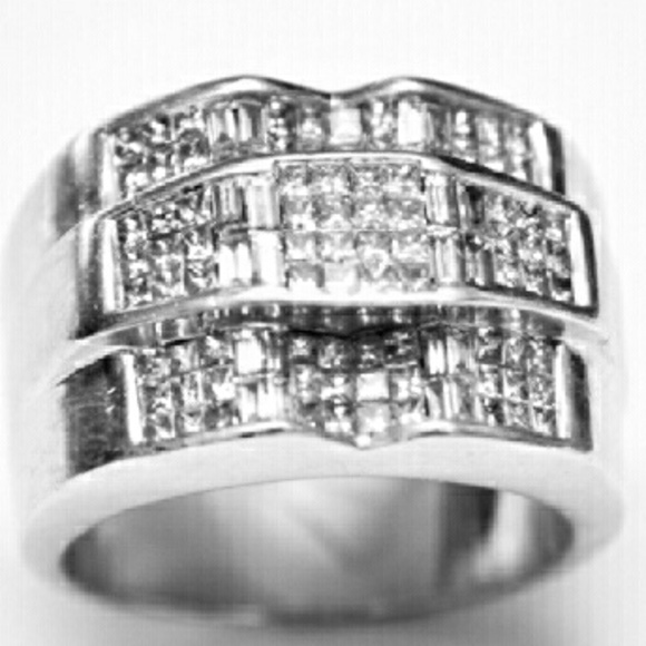 Men's Diamond Ring 3.2 Carats