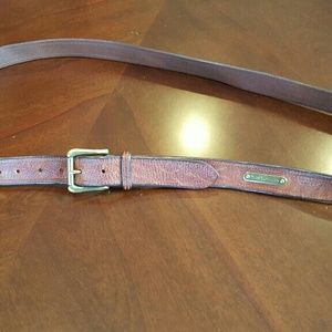 Ralph Lauren Mens Timeless Belt