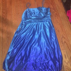 Beautiful ombré satin dress( juniors)