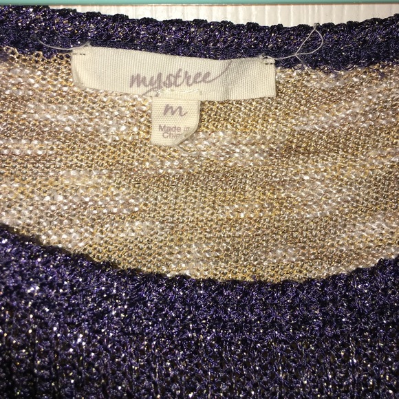 "Mystree" Sparkly Long-sleeved Shirt - Picture 2 of 4