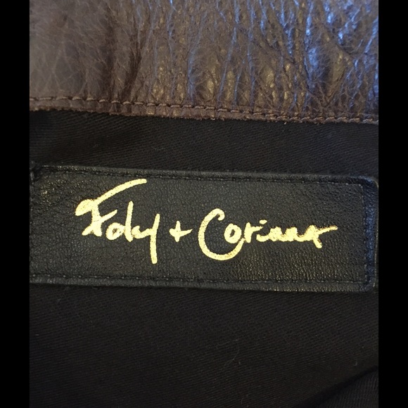 Foley+Corinna Brn Suede/Lthr Lrge Handbag - Picture 3 of 4