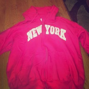 Authentic New York hooded sweatshirt