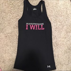 Like new Under Armour heat gear tank