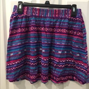 Tribal skater skirt