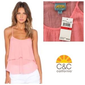🌺Spring is here! C&C California Ruffle Cami XS 🌺