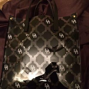 Authentic Dooney&Bourke clear bag