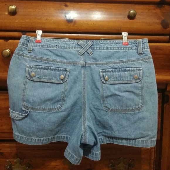 💀Jean Shorts sz 16 - Picture 2 of 2