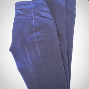 Navy Blue LuLu Lemon Skinny Groove Pants