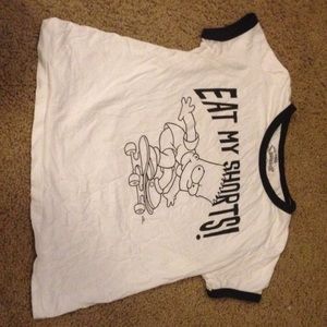 Simpsons skater tee