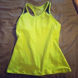 Yellow tank