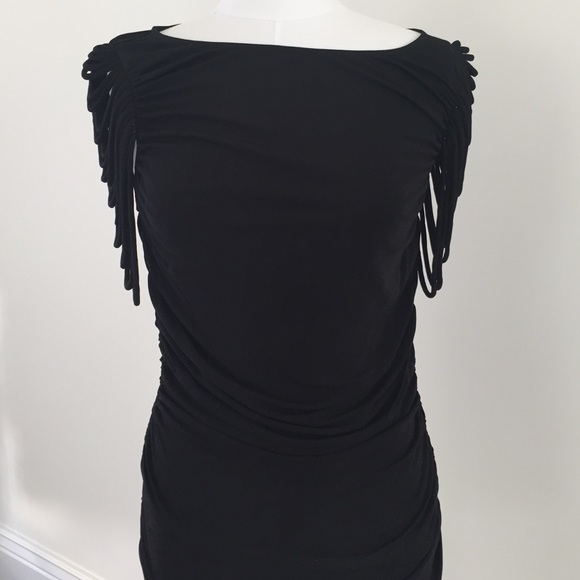 Temperley London crepe black top