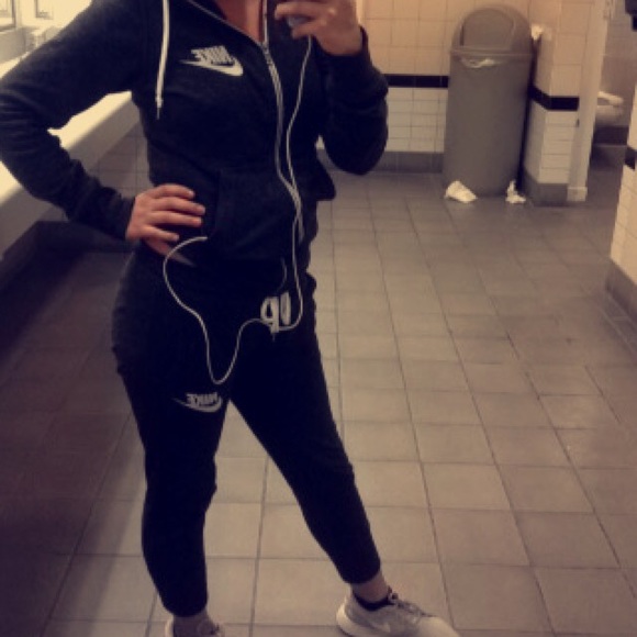 Just the Nike sweater