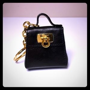 Authentic Salvatore Ferragamo key chain coin purse