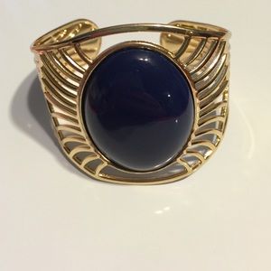 Gold and blue Egyptian style bracket