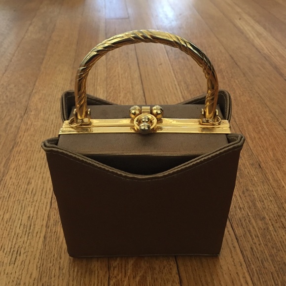Vintage Gold Evening Clutch