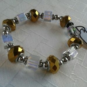 Art Glass Stretch Bracelet
