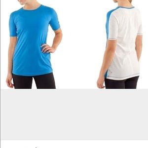 Lululemon Color Block Short Sleeve T-shirt