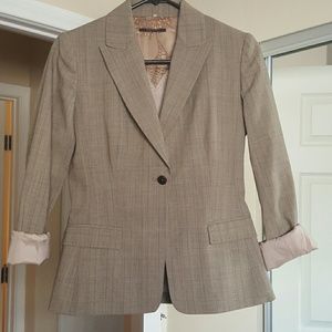 Elie Tahari Plaid Blazer, never been worn