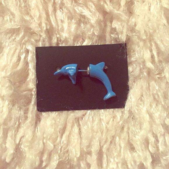 Dolphin earring